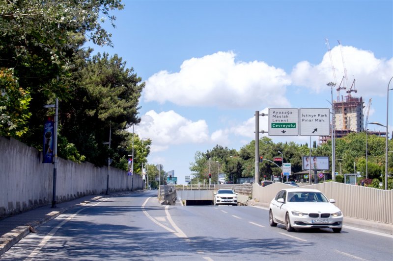 İstinye Park Shopping Mall, Crossroad-Tunnel Construction